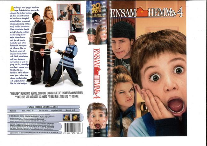 Bild på Ensam hemma 4 (vhs)