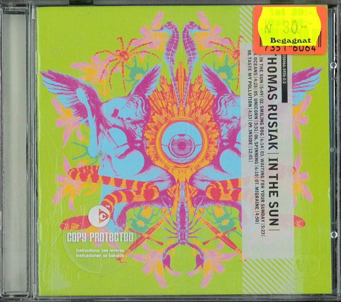 Huvudbild Thomas rusiak - In The Sun  (cd) beg