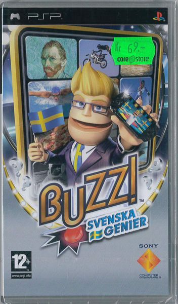 BUZZ! Svenska Genier (PSP) 