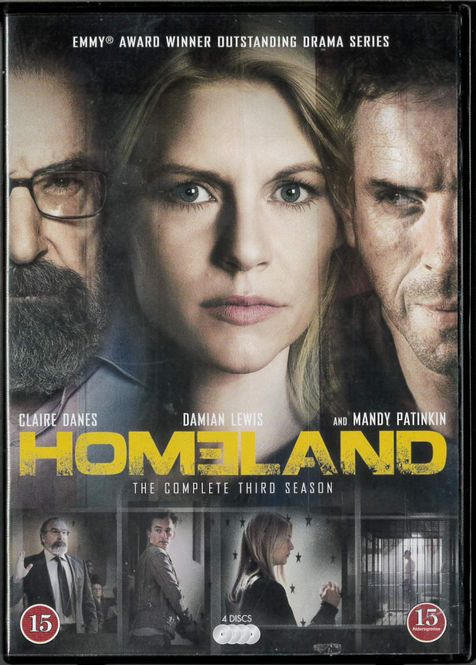 Huvudbild Homeland - Säsong 3 (DVD) beg