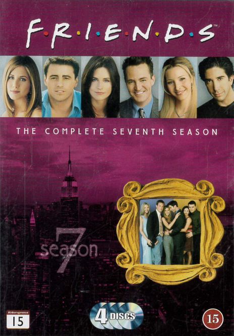 Huvudbild Vänner - Säsong 7 (dvd) beg