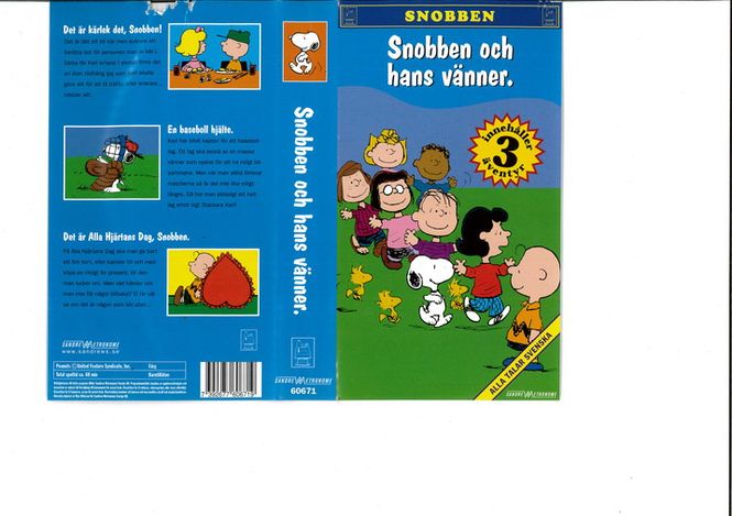 Huvudbild Snobben Och Hans Vänner (vhs)