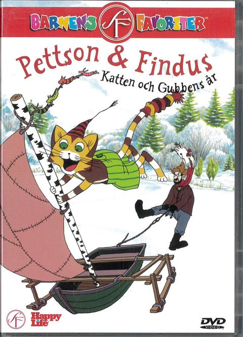Huvudbild Pettson & Findus - Katten och Gubbens år  (DVD) ...