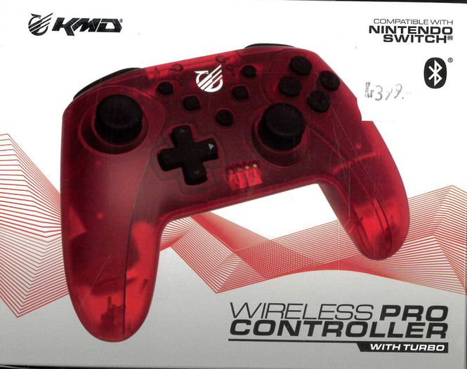 Huvudbild Handkontroll Wireless Pro Röd - Kmd