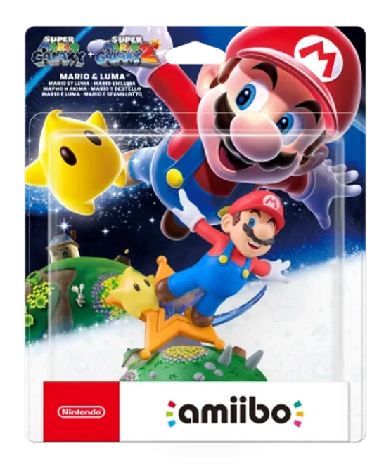Huvudbild Amiibo: Mario & Luma (Super Mario Galaxy + Super ...