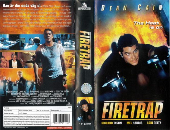 Huvudbild Firetrap - 2001 (VHS)
