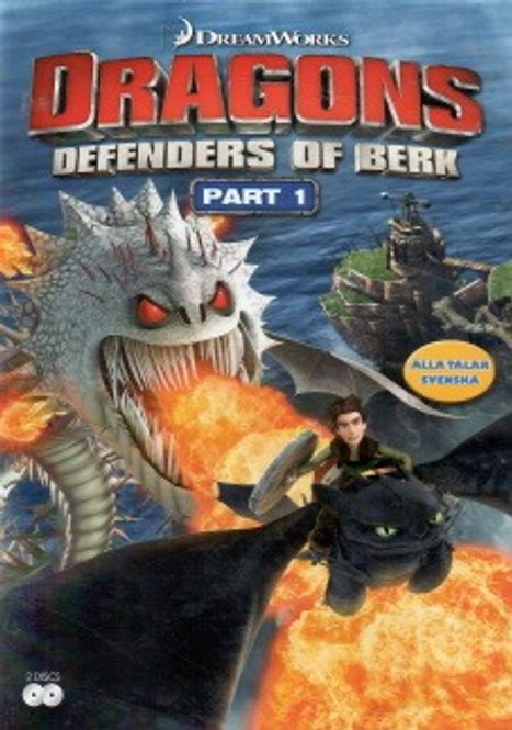 Huvudbild Dragons Defenders of Berk - Volym 1 (dvd) beg