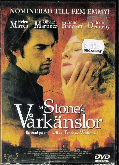Huvudbild Mrs. Stones vårkänslor - beg dvd