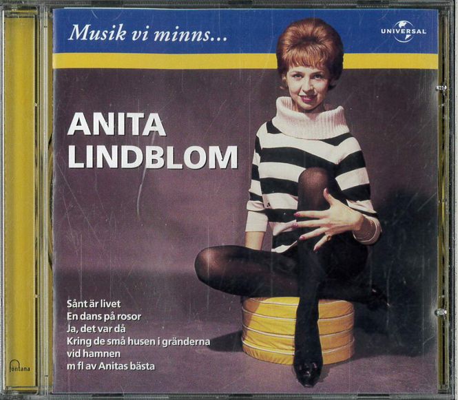 Huvudbild Anita Lindblom - Musik vi minns (CD) beg
