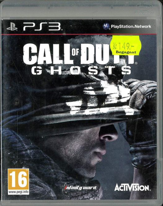 Huvudbild Call of Duty: Ghosts (ps3) beg