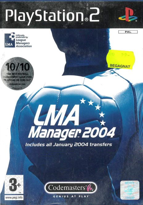 Huvudbild LMA Manager 2004 (ps2) beg