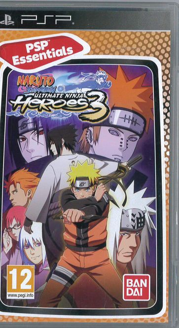 Huvudbild Naruto - Ultimate Ninja Heroes 3 (PSP) beg