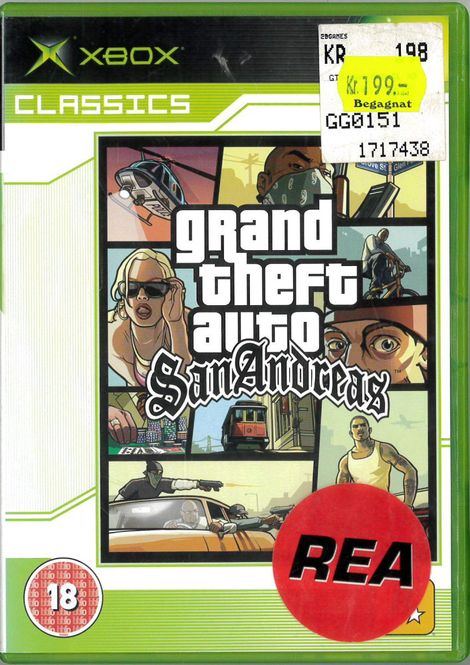 Huvudbild GTA San Andreas   (Xbox) Beg