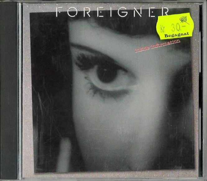 Huvudbild Foreigner – Inside Information (CD) beg