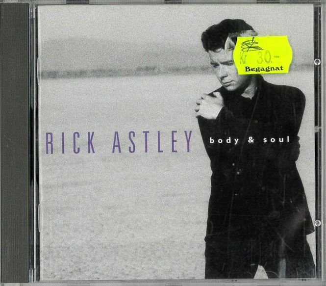 Huvudbild Rick Astley - Body & Soul  (CD) beg