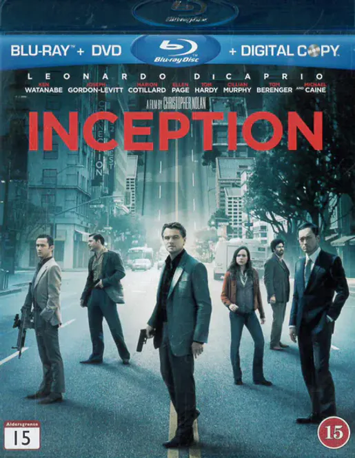 Huvudbild Inception (Blu-ray+dvd) 
