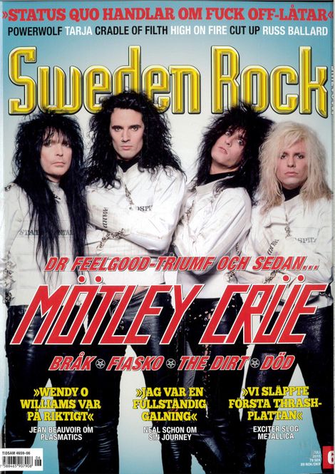 Huvudbild Sweden Rock Magazine 2015: #6