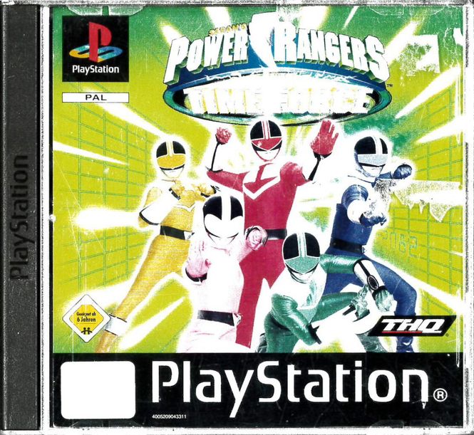 Huvudbild Power Rangers - Time Force  (Psx) beg   