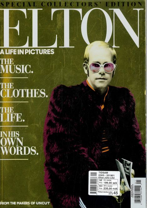 Huvudbild UNCUT: Elton John - A life in pictures 2019
