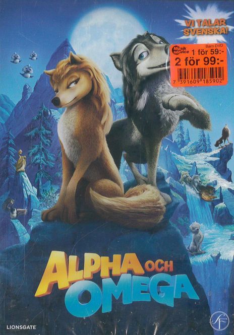 Huvudbild Alpha & Omega (DVD)