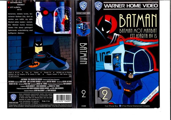 BATMAN Del 2 (Batman Mot Manbat) vhs