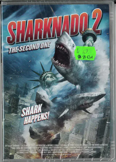 Huvudbild Sharknado 2 (dvd) beg