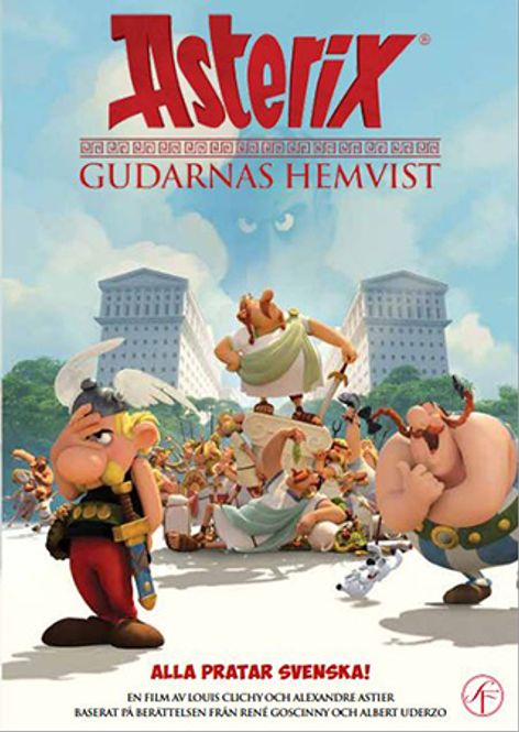 Huvudbild Asterix - Gudarnas hemvist (dvd)