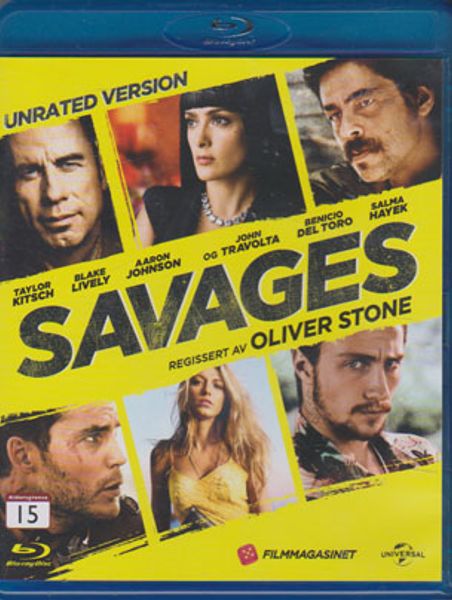Savages (Blu-Ray) fd hyr