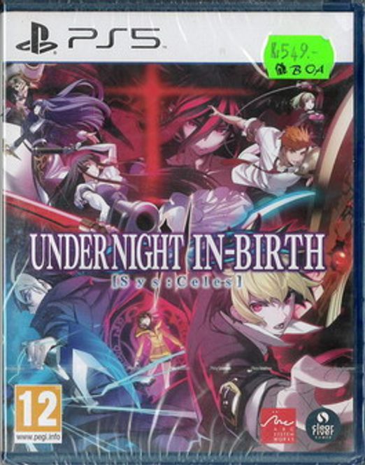 Huvudbild Under Night In Birth  (Ps5)
