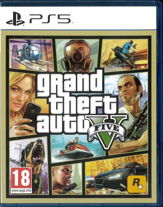 Huvudbild Grand Theft Auto V (ps5) beg