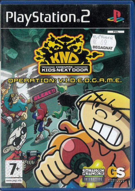 Huvudbild Codemame: Kids Next Door (Ps2) beg