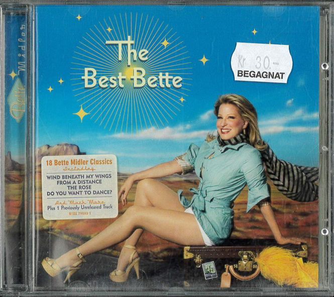 Huvudbild Bette Midler - The Best Bette (CD) beg