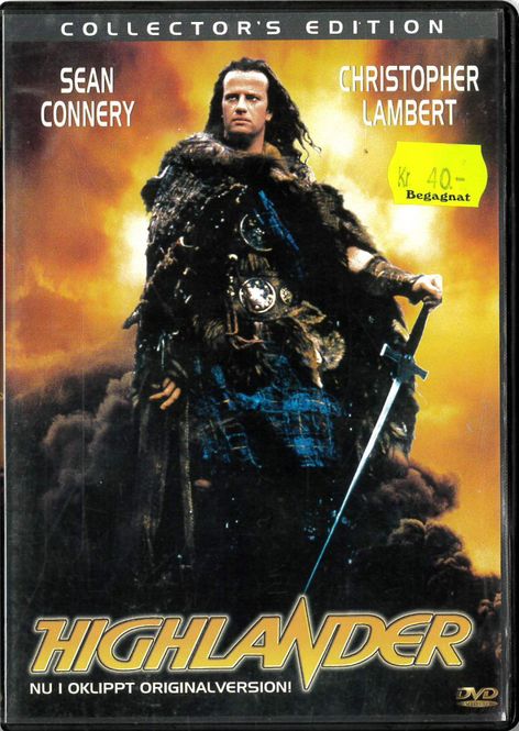 Huvudbild Highlander (dvd) beg