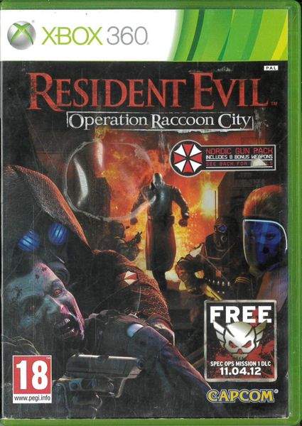 Resident Evil: Operation Raccoon City  (X360) beg