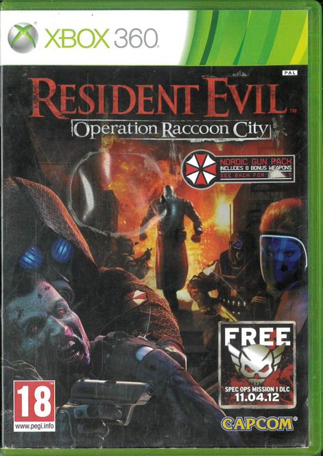Huvudbild Resident Evil: Operation Raccoon City  (X360) beg