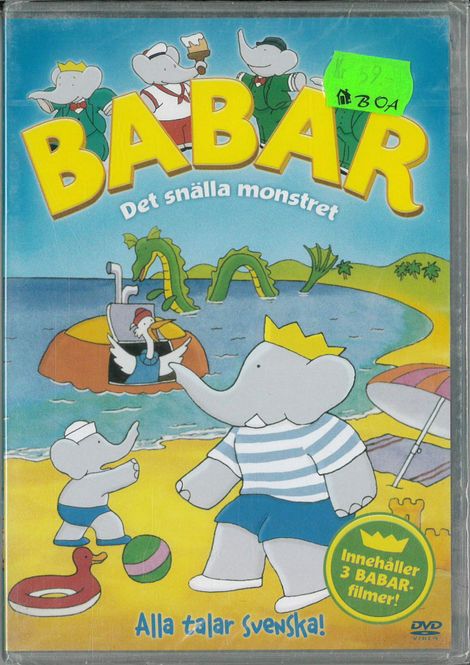 Huvudbild Babar 13 - Det snälla monstret  (DVD) 