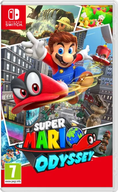Huvudbild Super Mario Odyssey (Switch)  beg