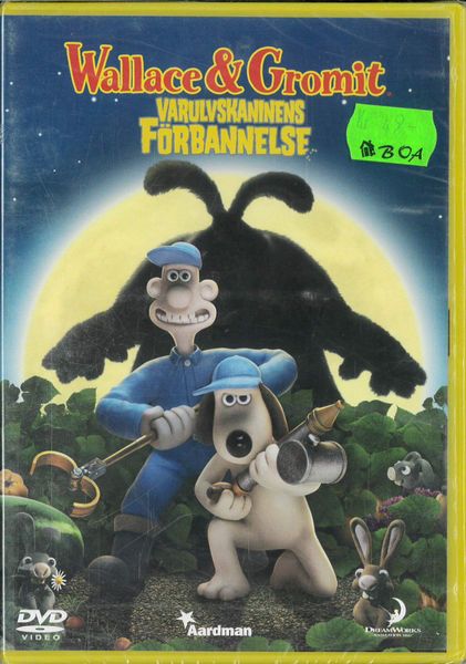 Wallace & Gromit - Varulvskaninens förbannelse  (DVD) 