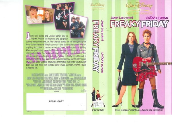 Freaky Friday - vhs