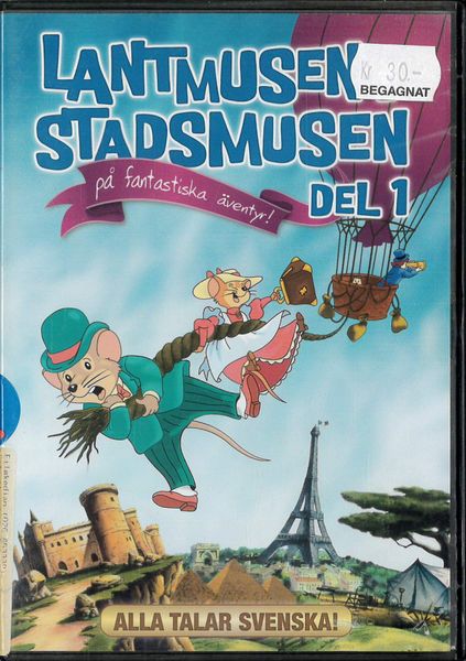Lantmusen och Stadsmusen - Volym 1 (DVD) fd hyr