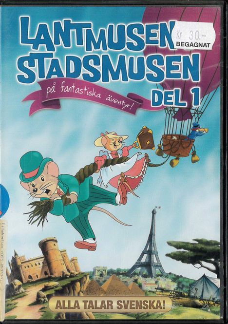 Huvudbild Lantmusen och Stadsmusen - Volym 1 (DVD) fd hyr