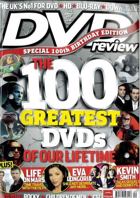 Huvudbild DVD  review#100: 100 greatest DVDs of our ...