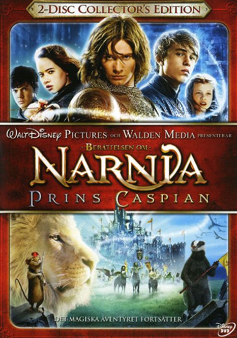 Huvudbild Narnia - Prins Caspian (2-disc) DVD beg