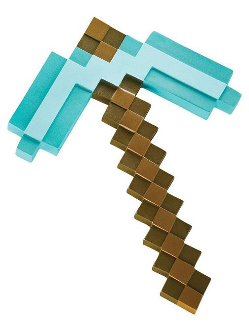Huvudbild Minecraft Plastic Diamond Pickaxe 40 cm