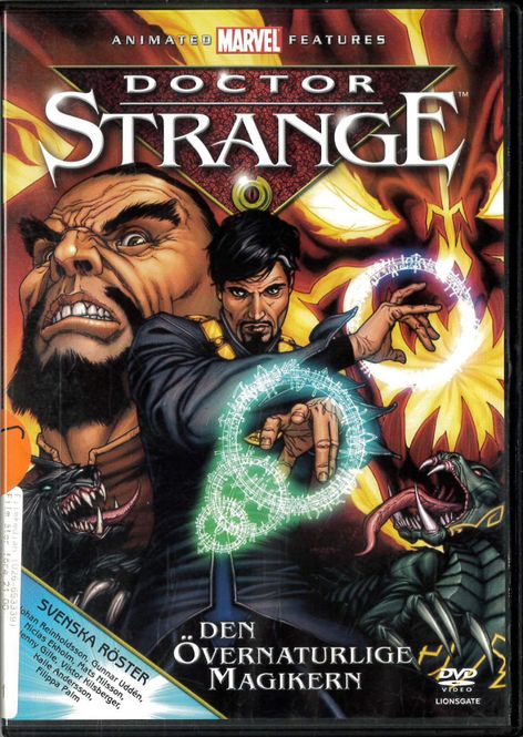 Huvudbild Doctor Strange (Tecknad)  (DVD) fd hyr