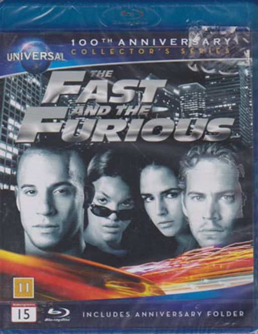 Huvudbild Fast & Furious 1  - 100th anni.. (Blu-Ray)