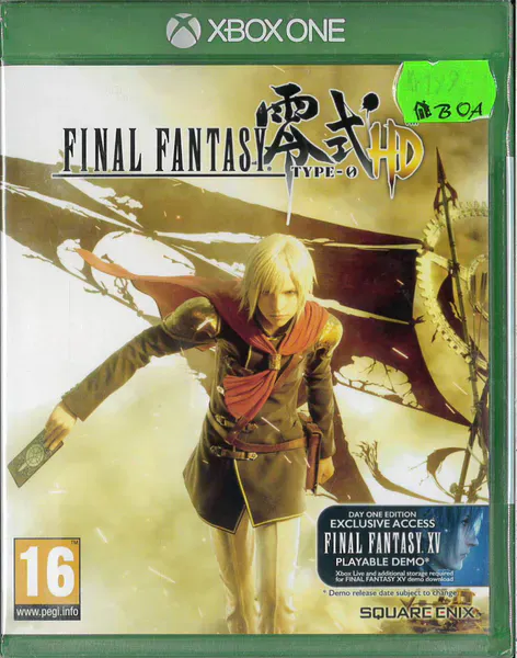 Final Fantasy Type 0 HD (Xbox One) beg