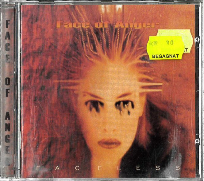 Huvudbild Face of anger - Faceless (cd) beg