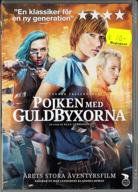 Huvudbild Pojken med Guldbyxorna (2014)  (DVD) beg