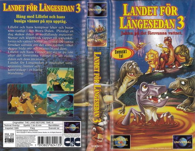 Huvudbild Landet för längesedan 3 - Lillefot och jakten på ...